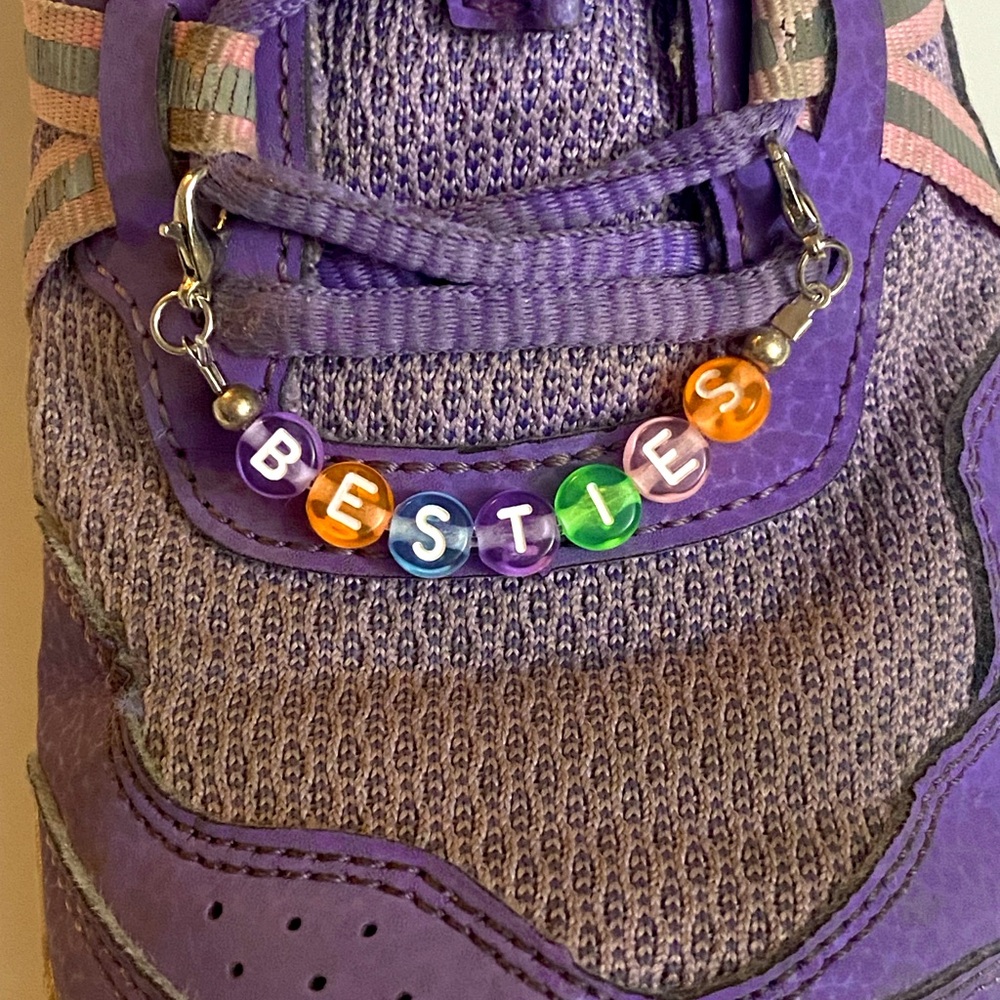 Hand Crafted Beaded Customizable Shoe Charm Set